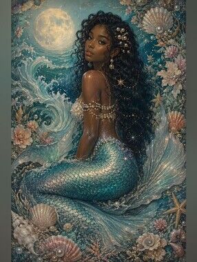 Beautiful Mermaid Print